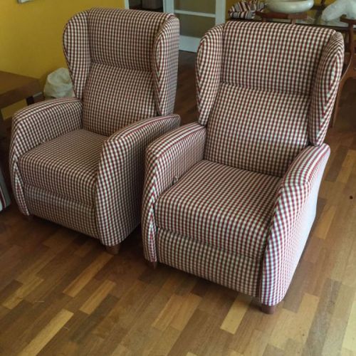 Conjunto de sillones tapizados